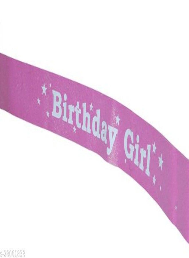Fun Affairs Elegant Birthday Girl Satin Sash Pink White 13th, 16th,18th, 21st Favors Decoration Sash for Girls Birthday Party, 1pc - Image 5